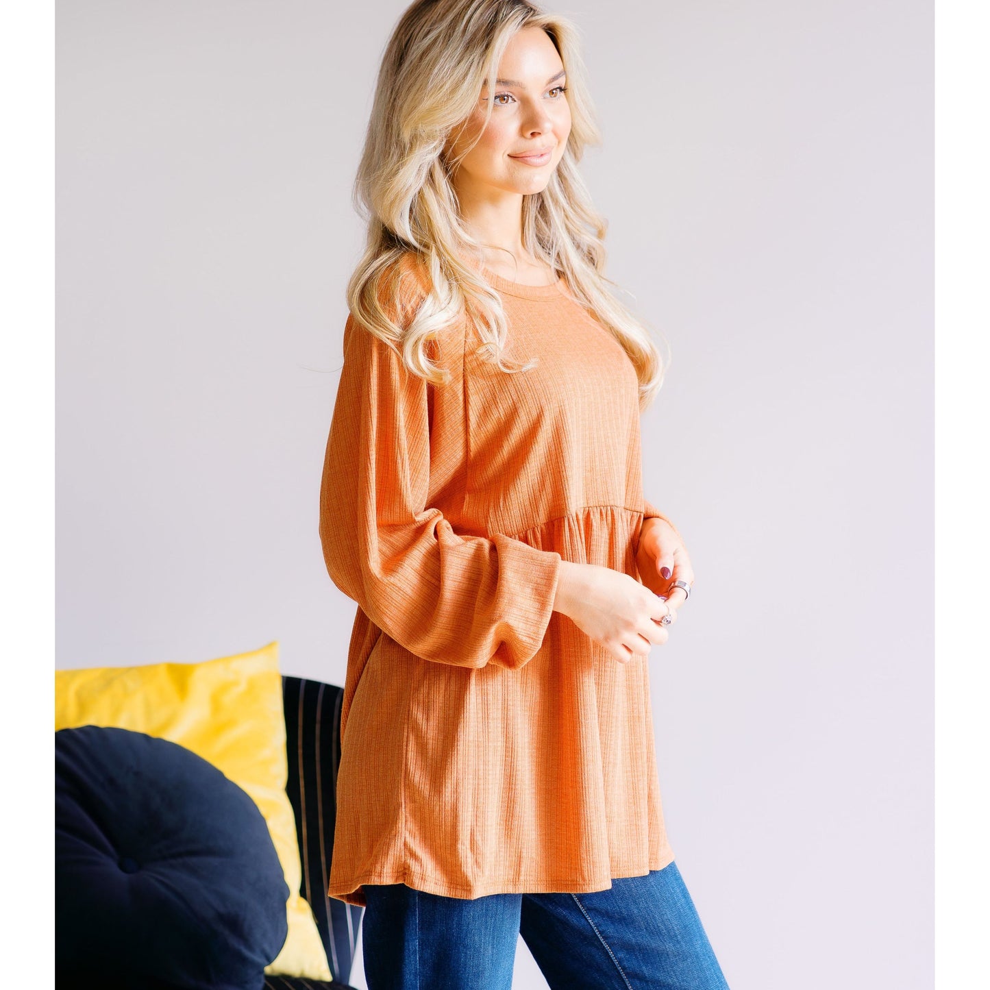 Pumpkin Charm Peplum