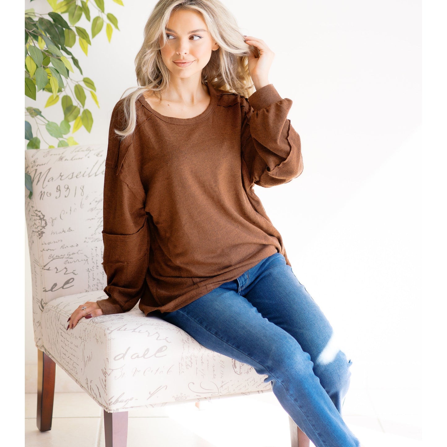 Chestnut Charm Pullover