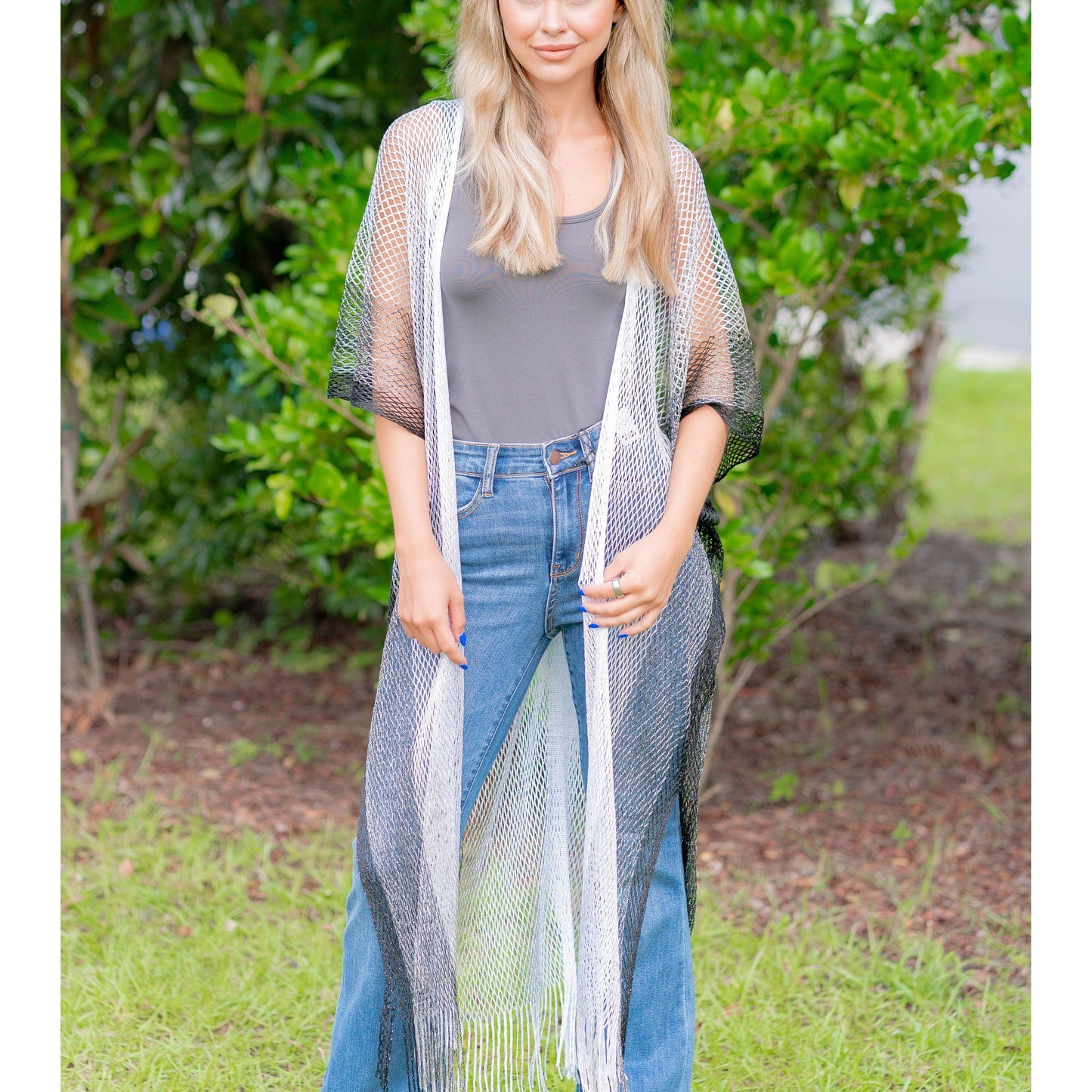 Shaded Lagoon Kimono