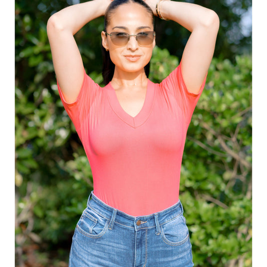 Coral Heat Bodysuit