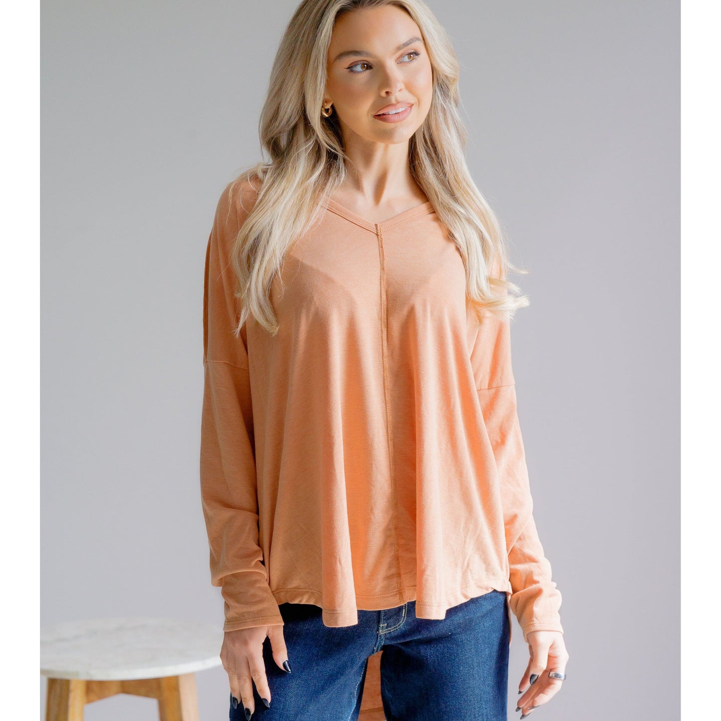 Burnished Horizon Long Sleeve Top