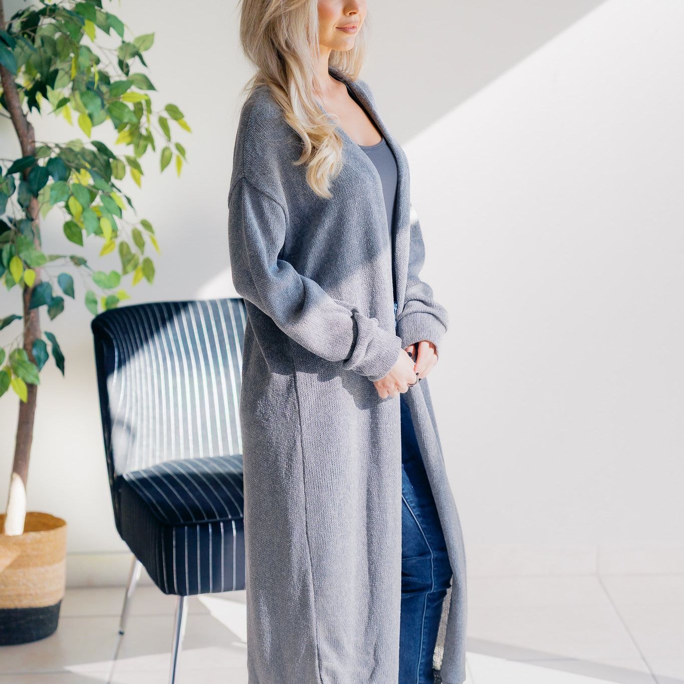 Ashen Embrace Cardigan