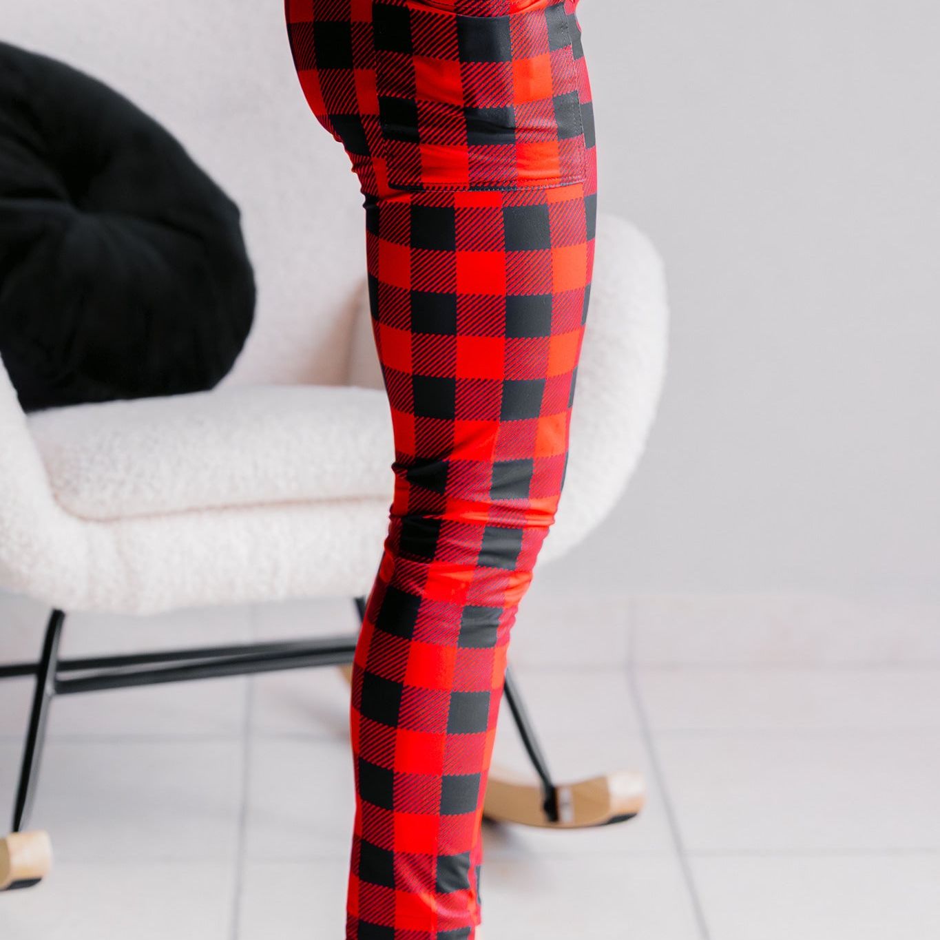 Winter Hearth Plaid Leggings