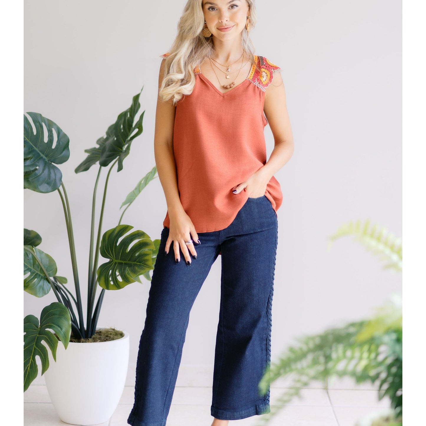 Golden Hour Glow Top