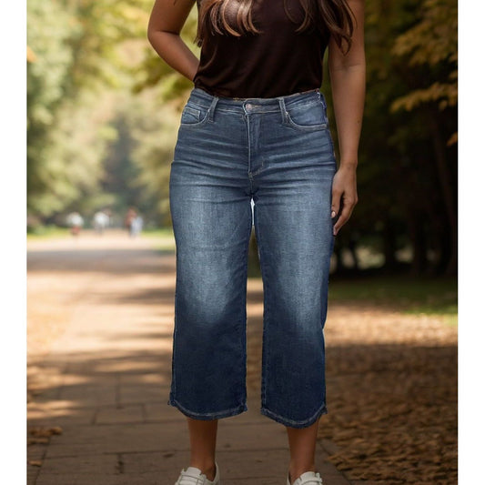 Joyfully Cropped - Judy Blue Tummy Control