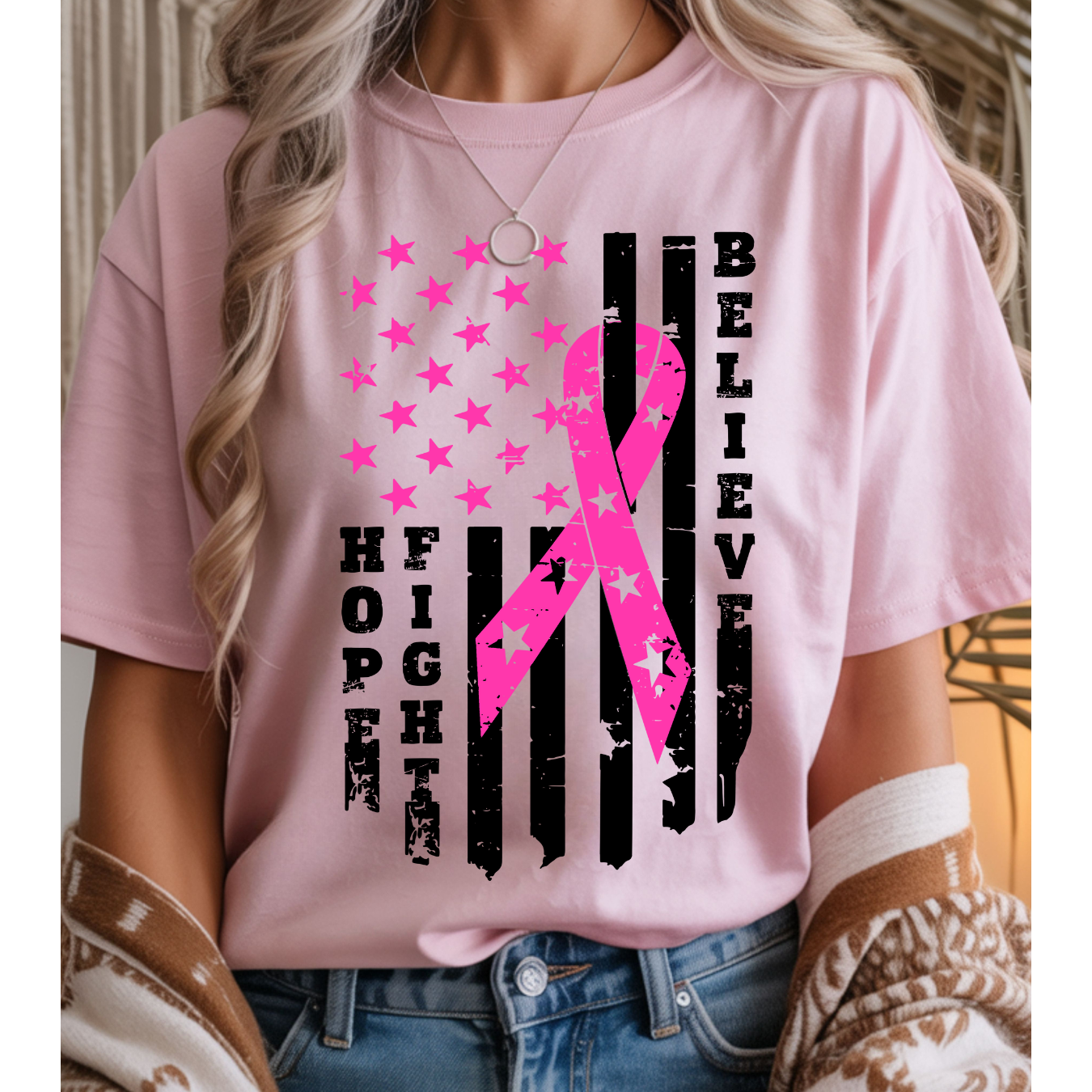Breast Cancer Awareness Graphic Tee