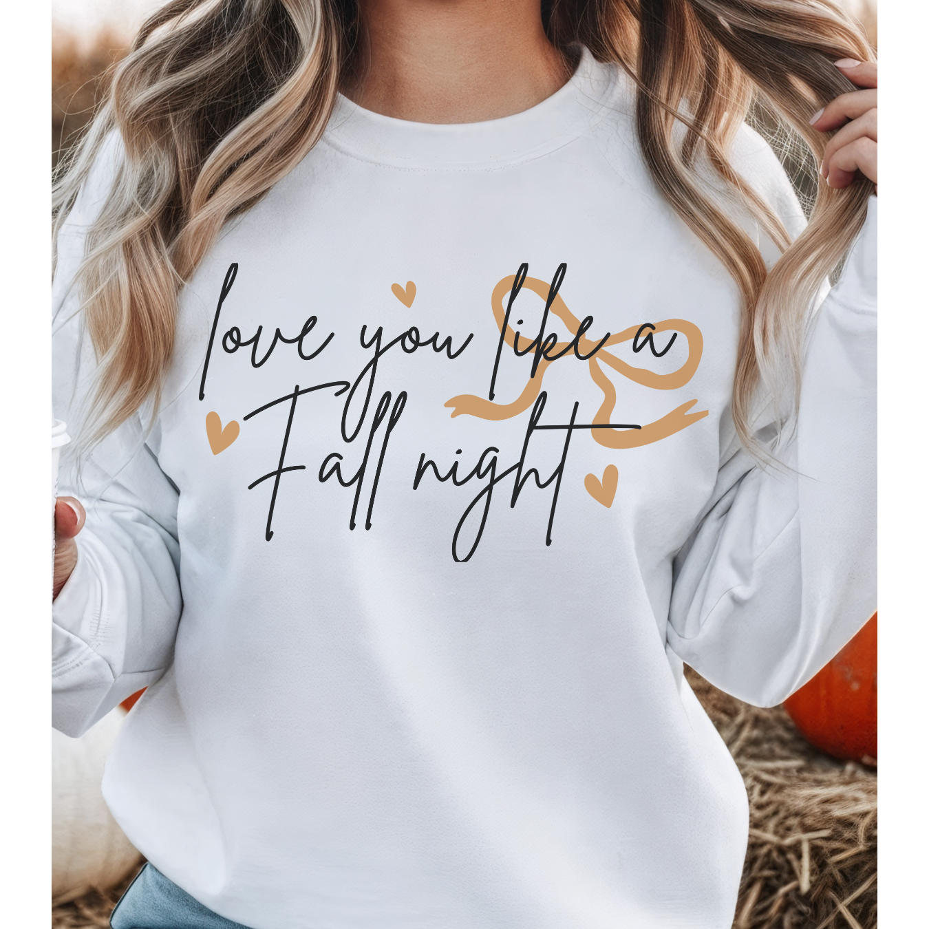 Love You & Fall Nights Sweatshirt