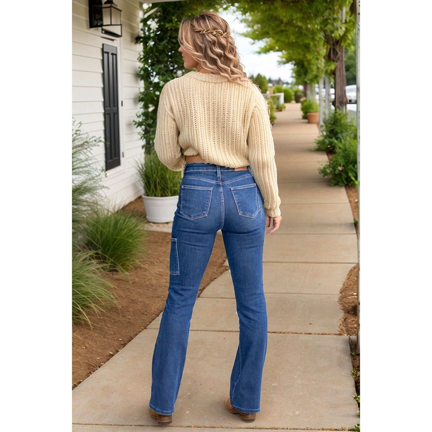 Lovin' Nature - Judy Blue Cargo Bootcuts