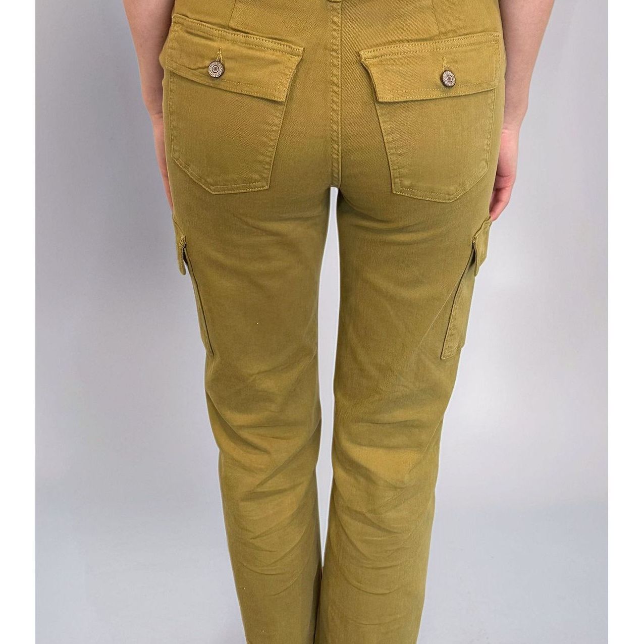 Matcha Babe - Judy Blue Cargo Jeans