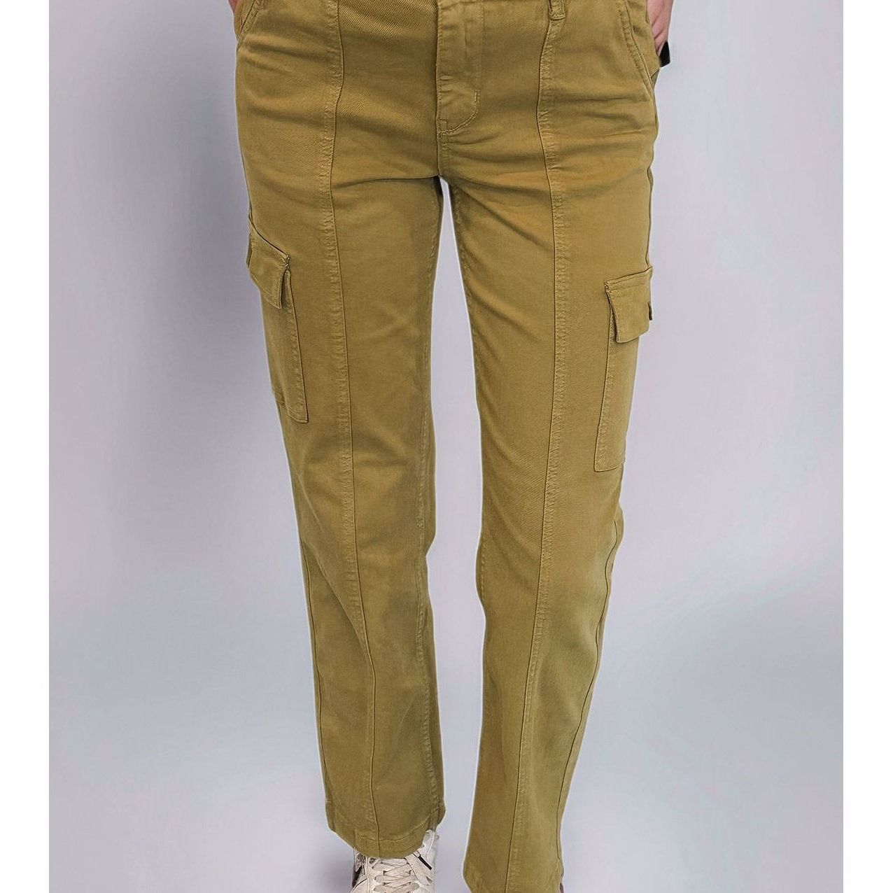 Matcha Babe - Judy Blue Cargo Jeans