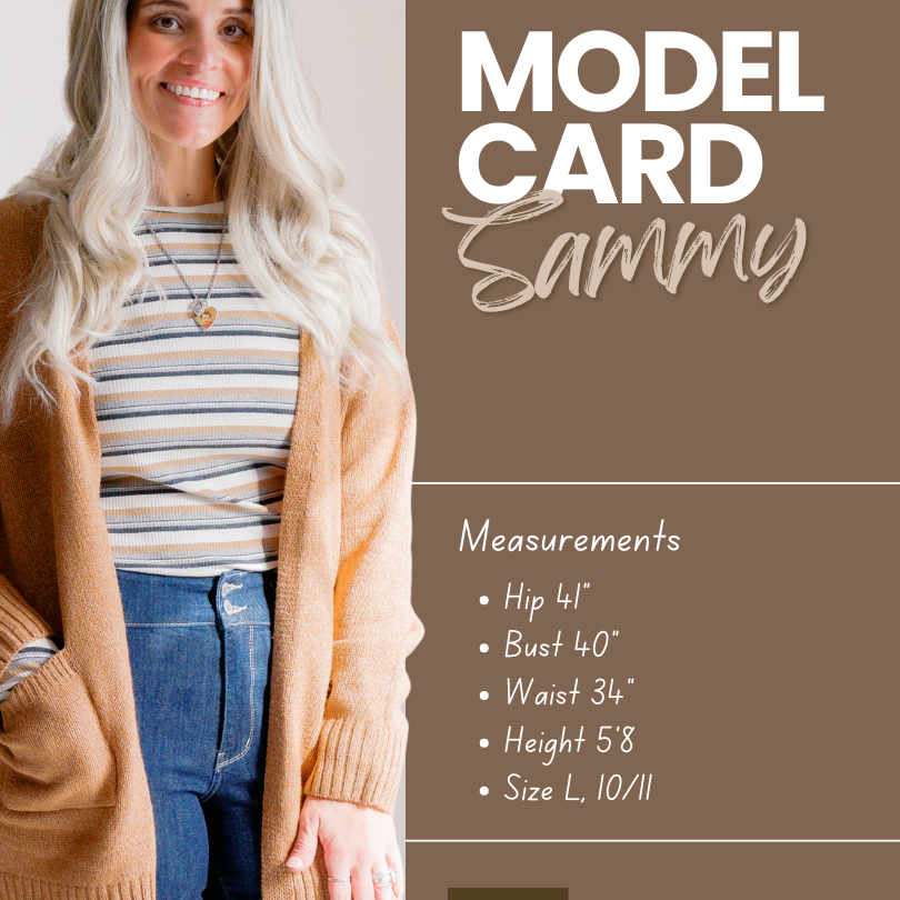 Sundown Chic Stripes Thumbhole Top