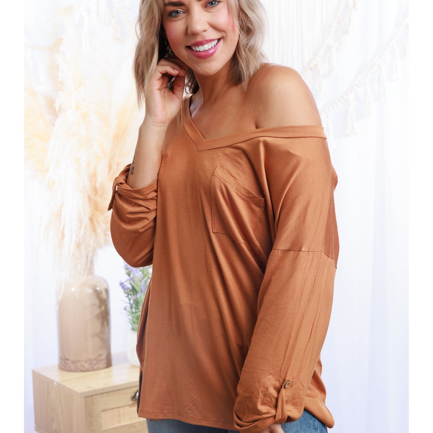 Mustard - Pocket Top