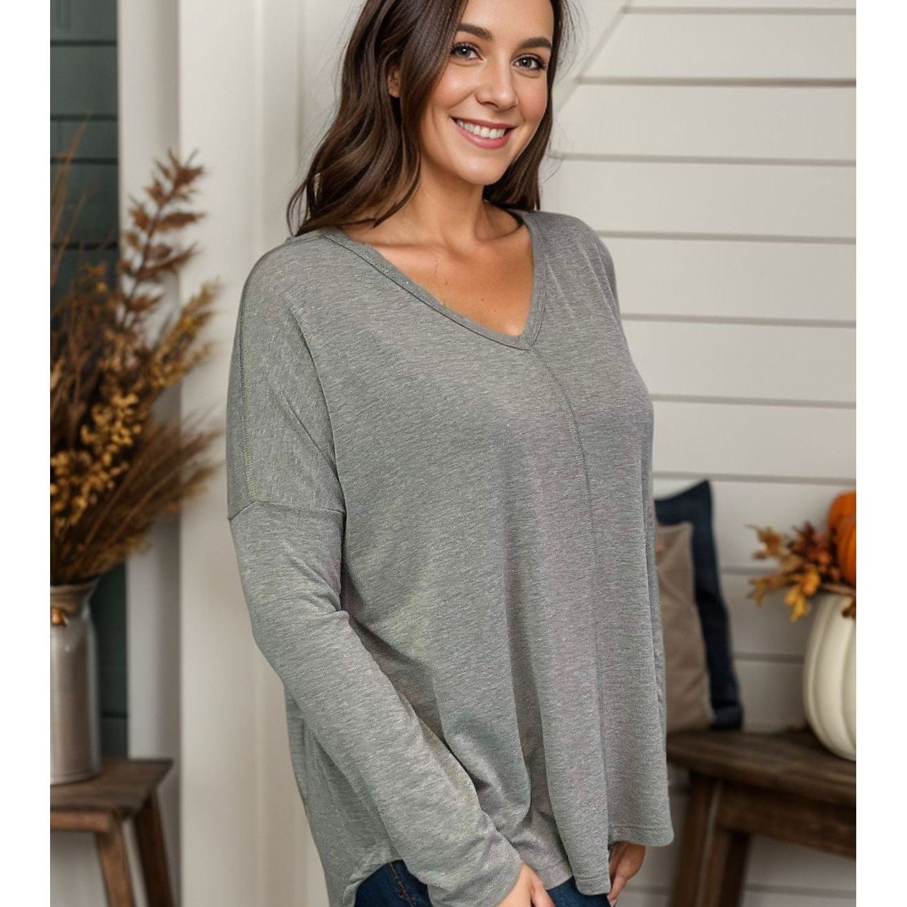 My Everyday Olive Long Sleeve