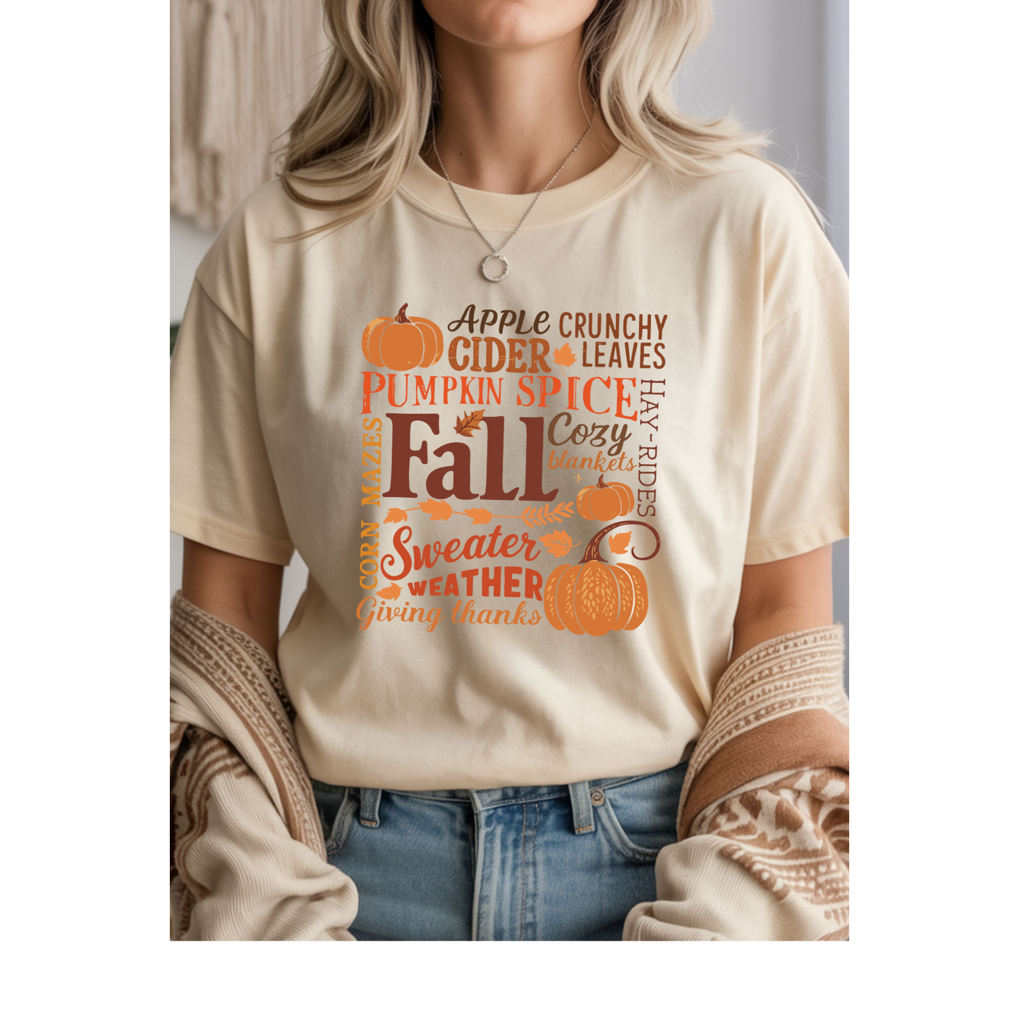 Words of Fall Graphic Tee