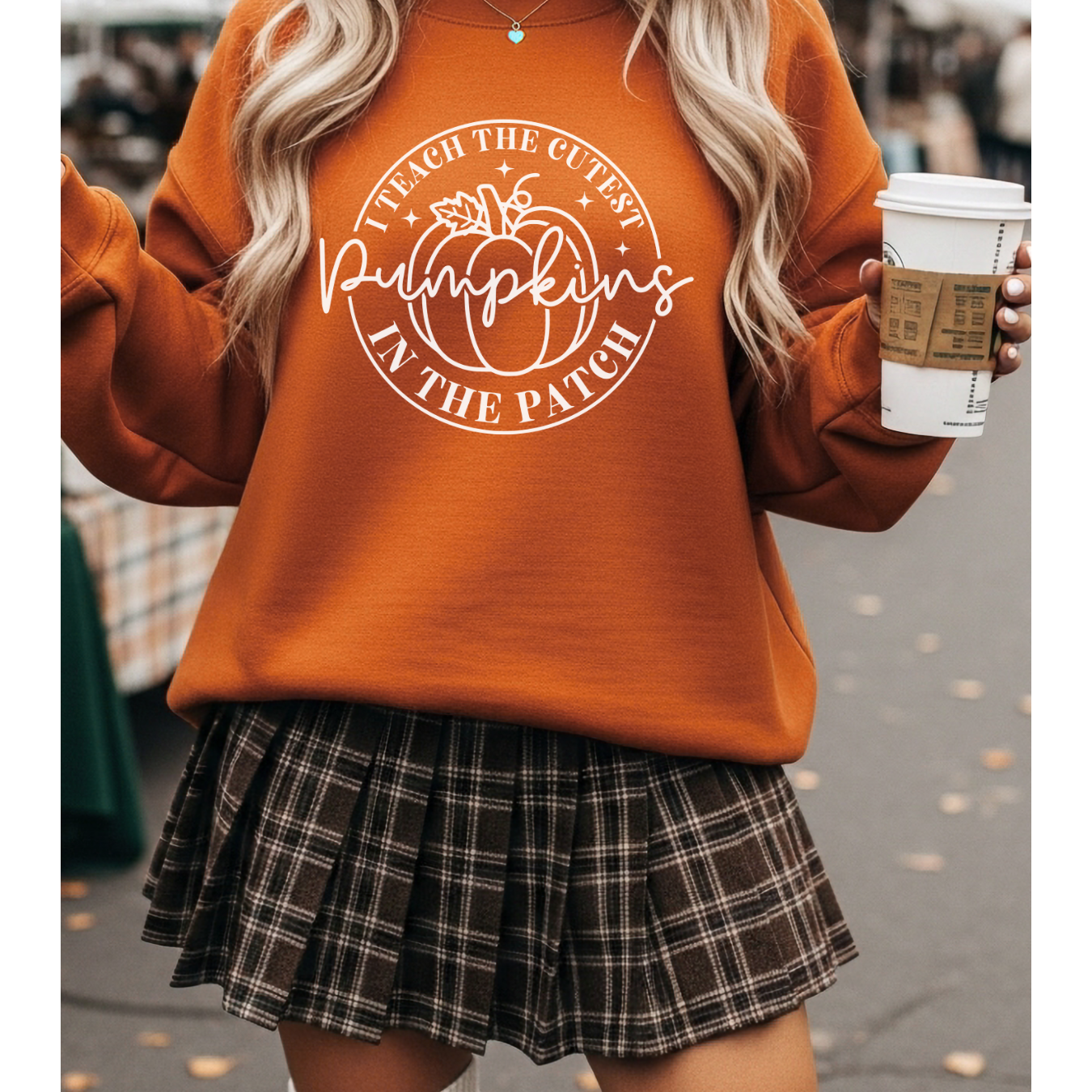 Teaching Pumpkin Cuties Sweatshirt