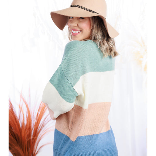 Pacific Winter Stripes - Sweater