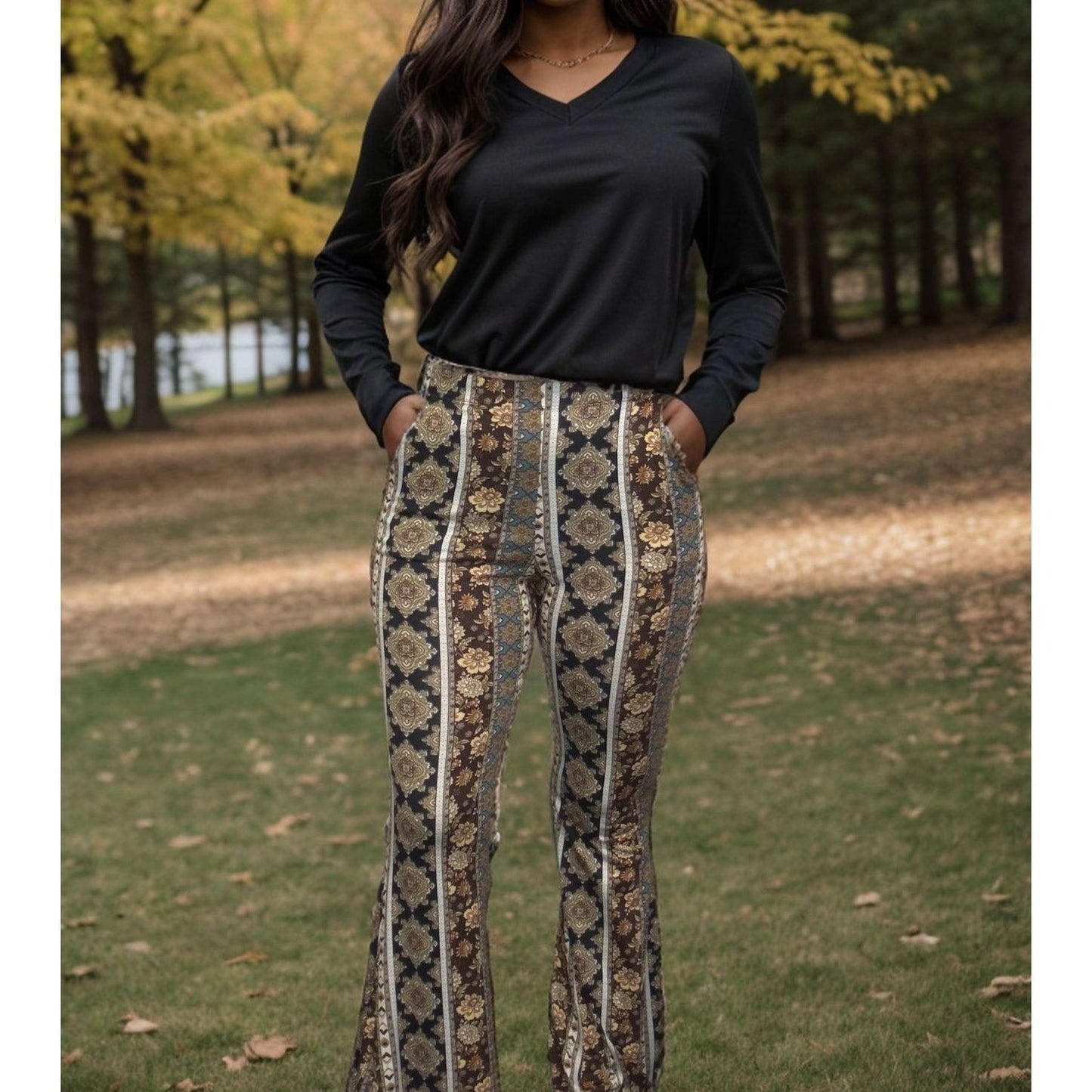 Perfectly Paisley Flare