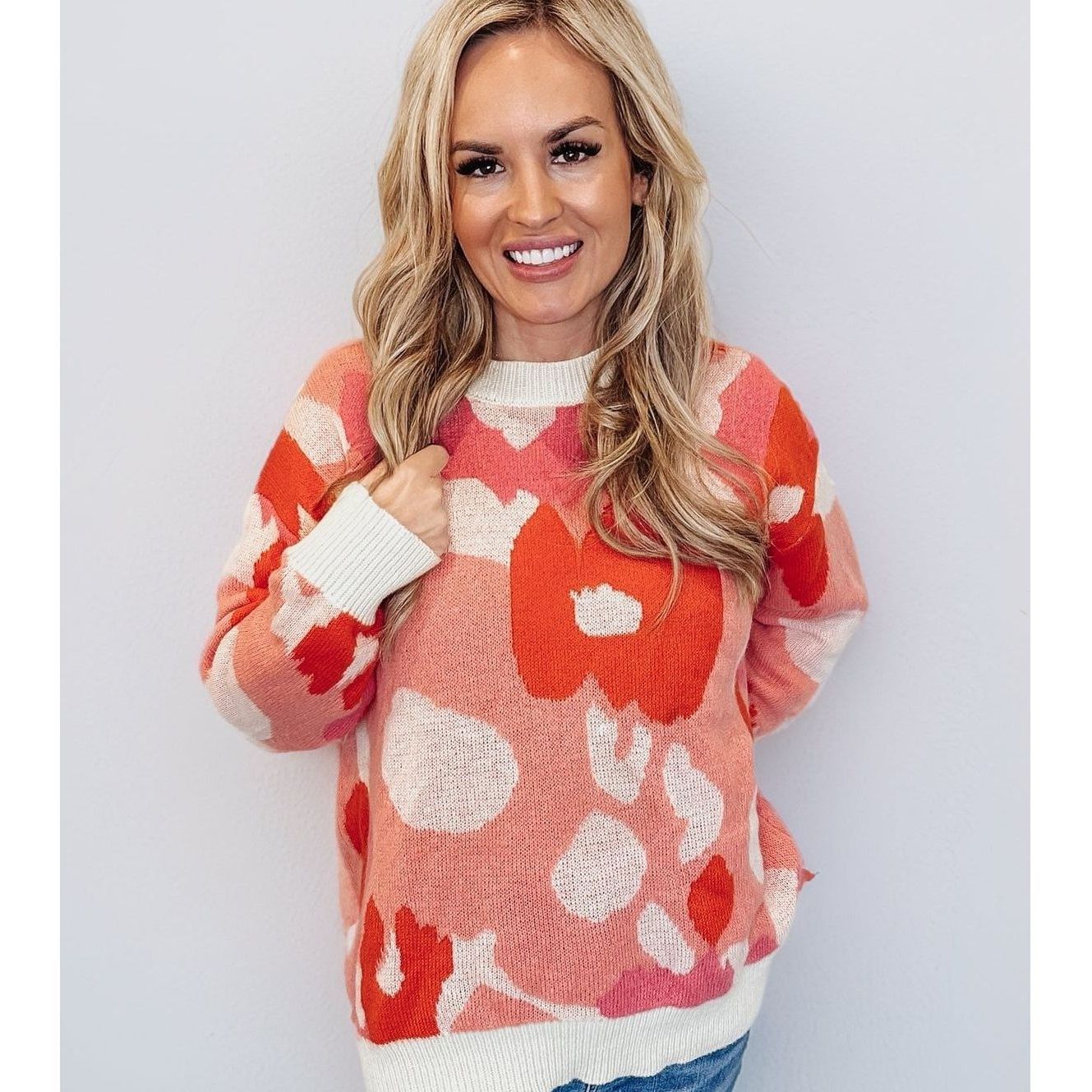 Pink Pansy - Sweater