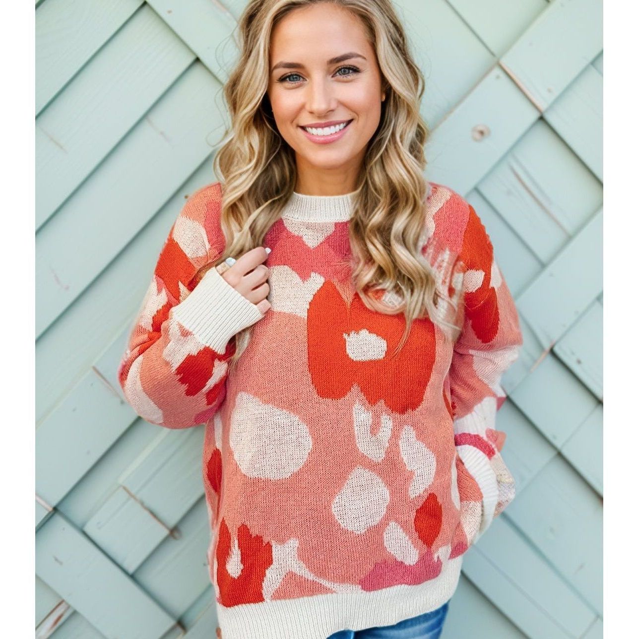Pink Pansy - Sweater