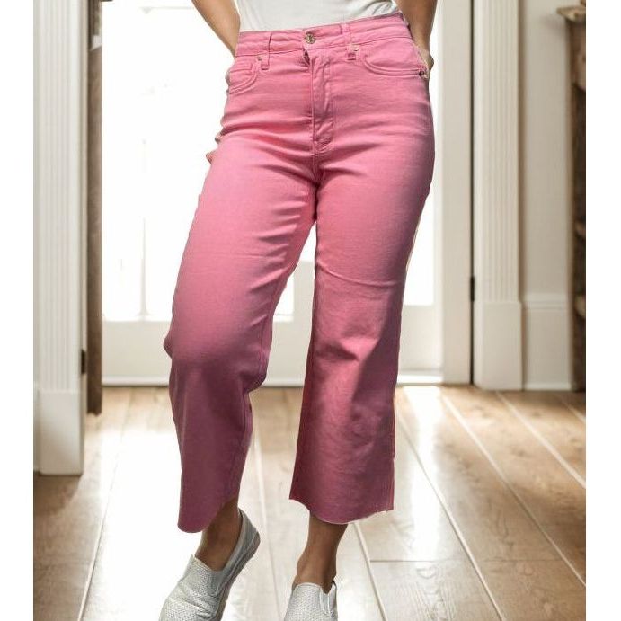 Pinky Promise Judy Blue Tummy Control Crops