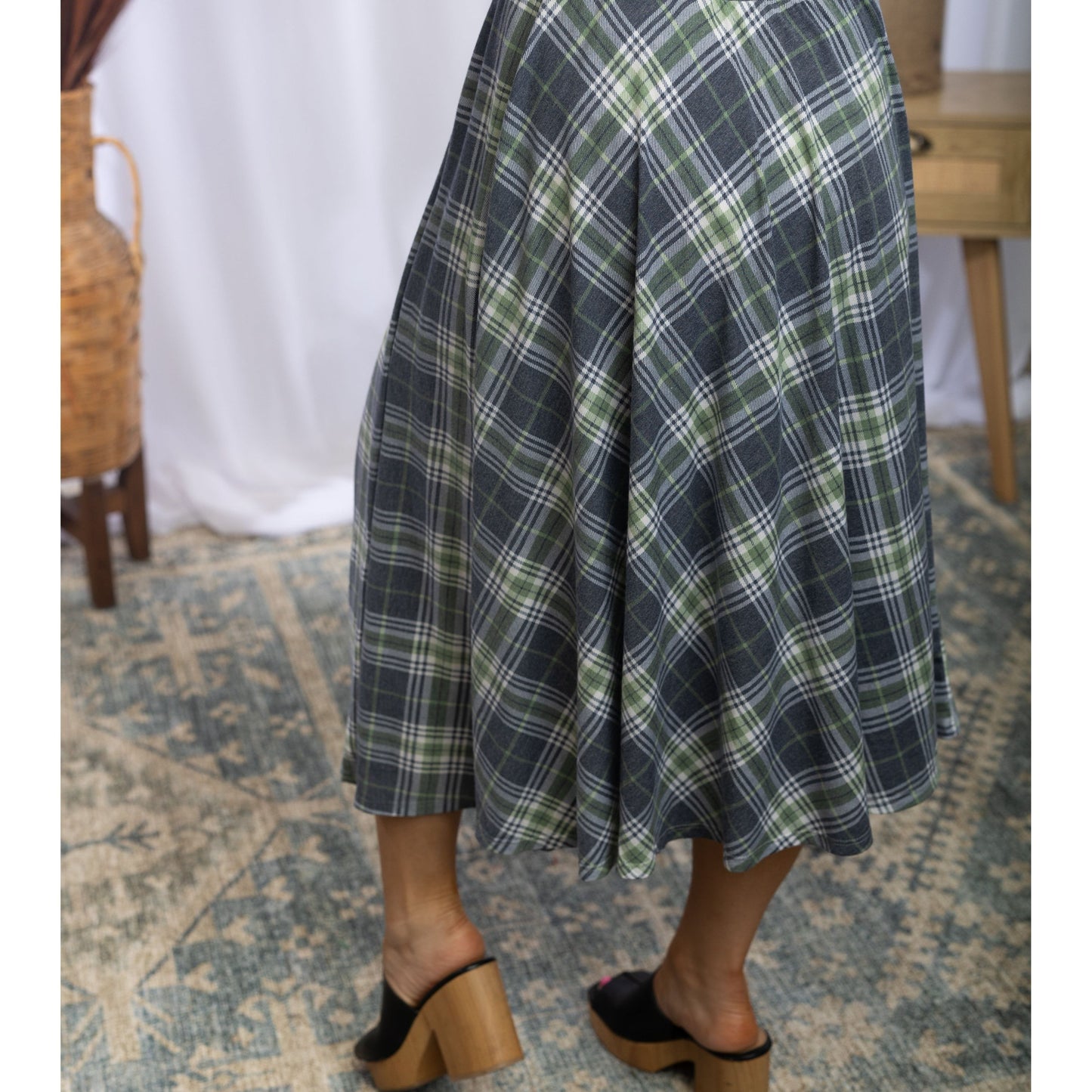 Playful In Plaid - Skirt