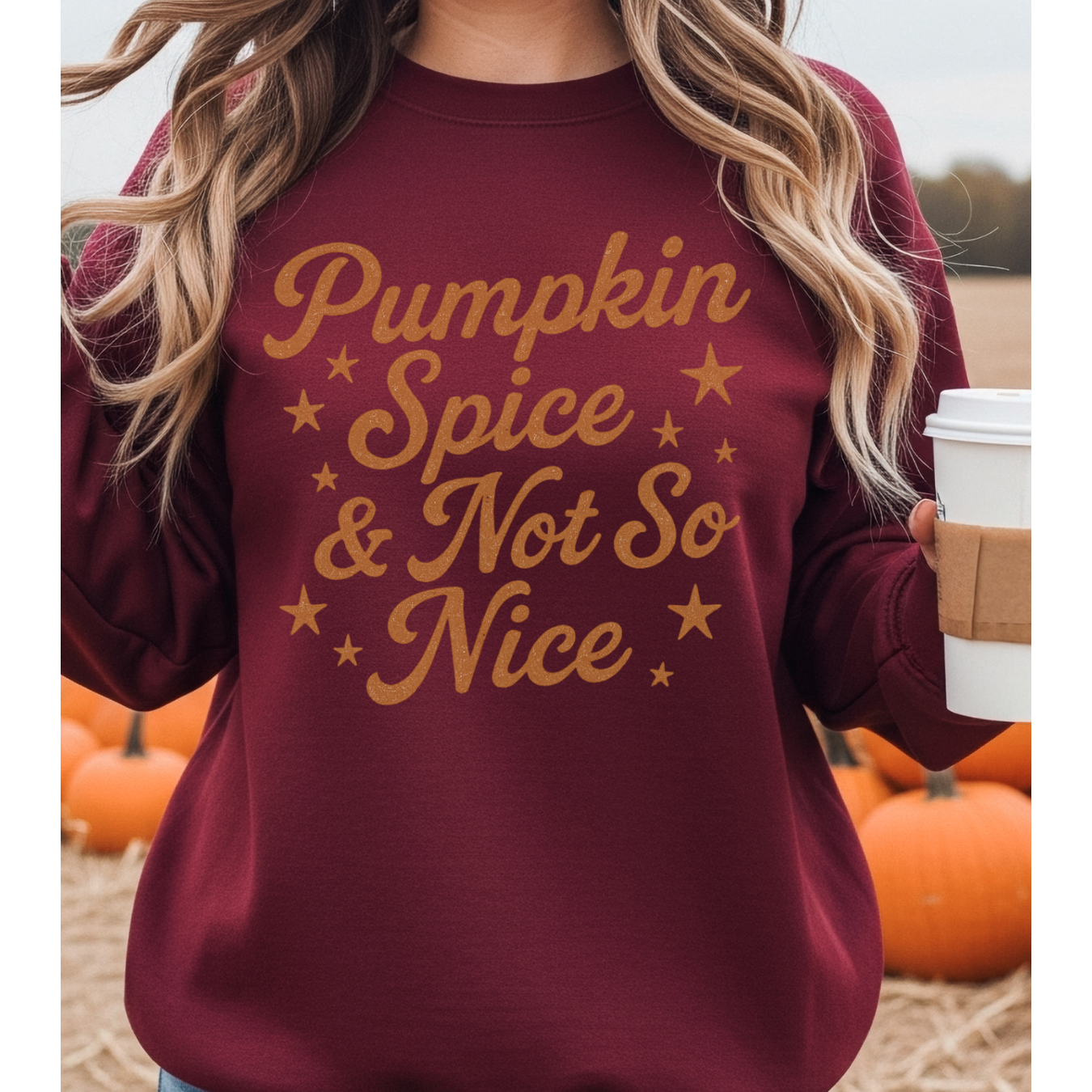 Pumpkin Spice & Not So Nice Sweatshirt