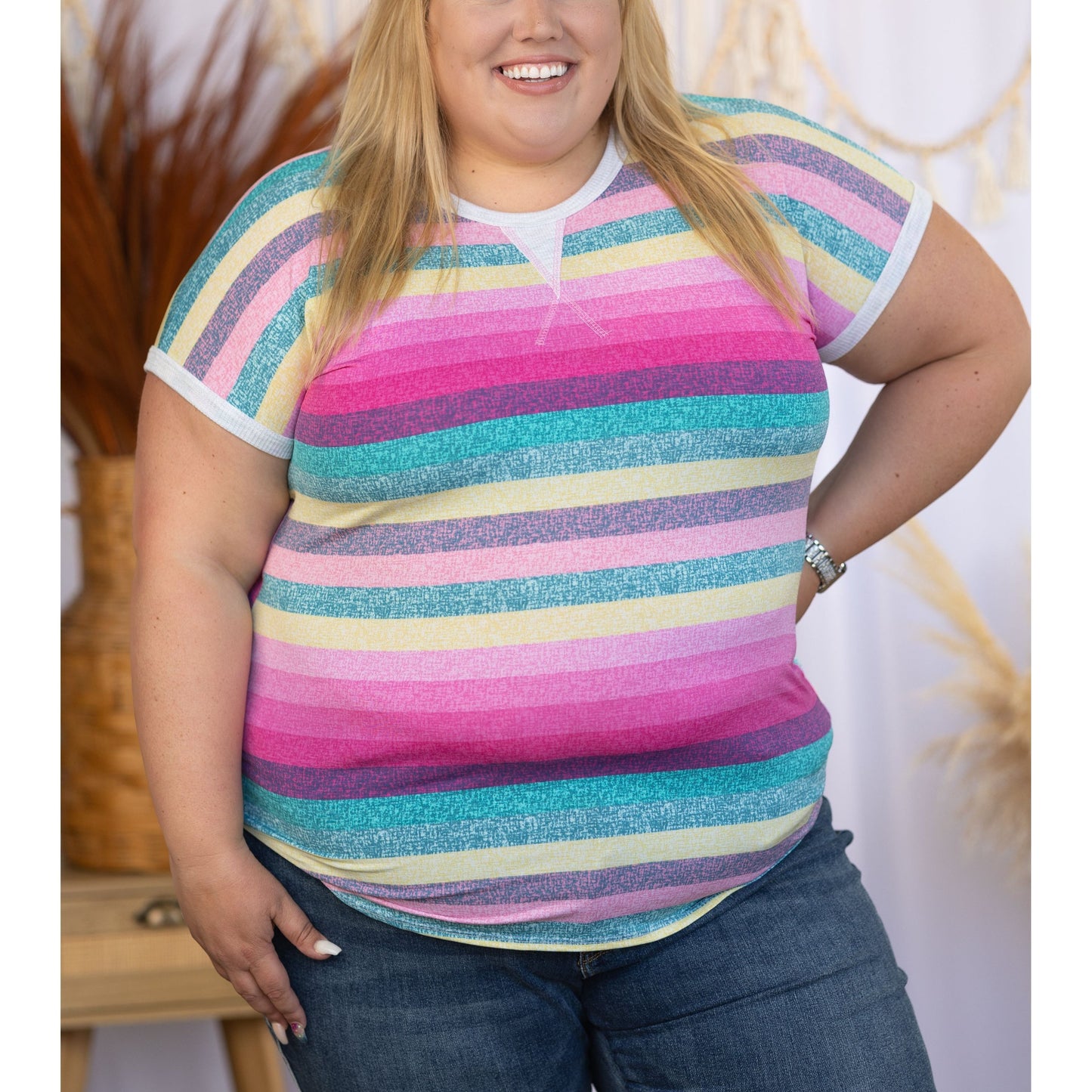 Rainbow Rays - Short Sleeve