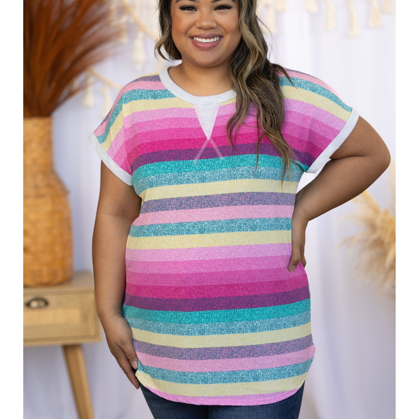 Rainbow Rays - Short Sleeve