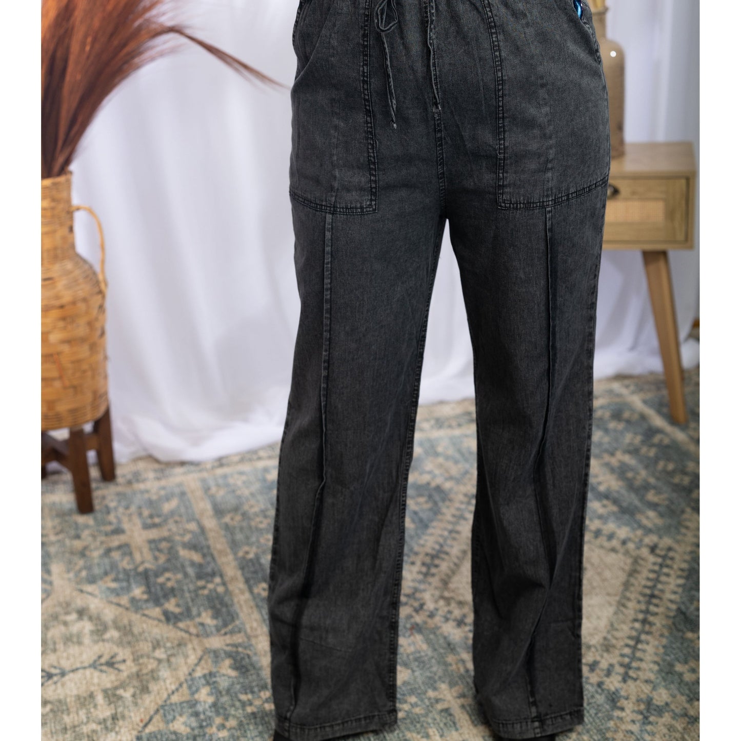 Relax & Unwind - Chambray Pants