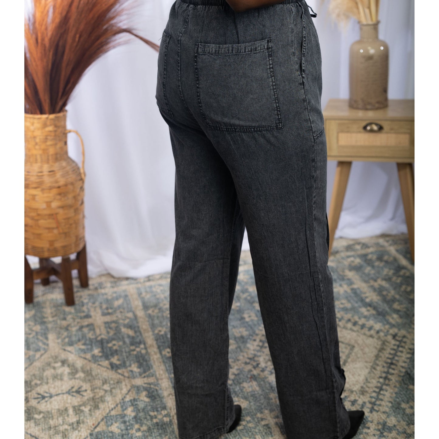 Relax & Unwind - Chambray Pants