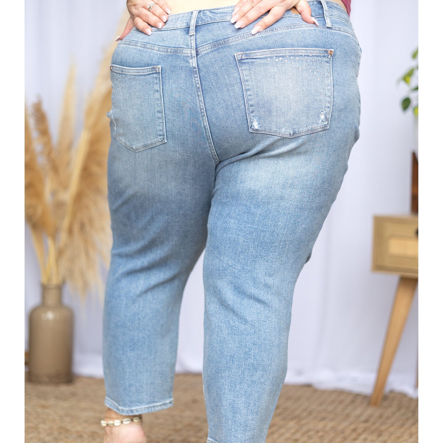 Rhinestone Beauty - Judy Blue Slim Fit