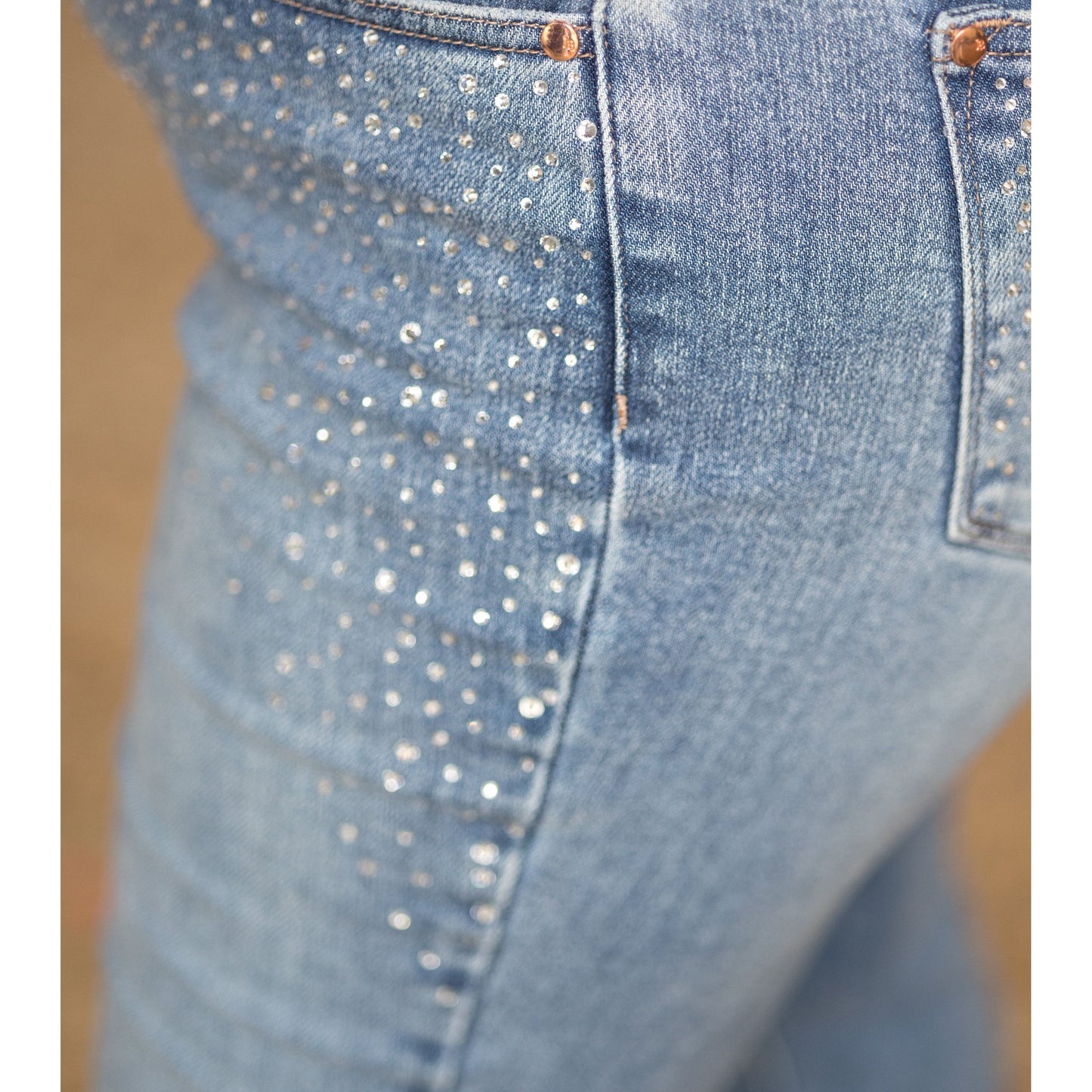 Rhinestone Beauty - Judy Blue Slim Fit