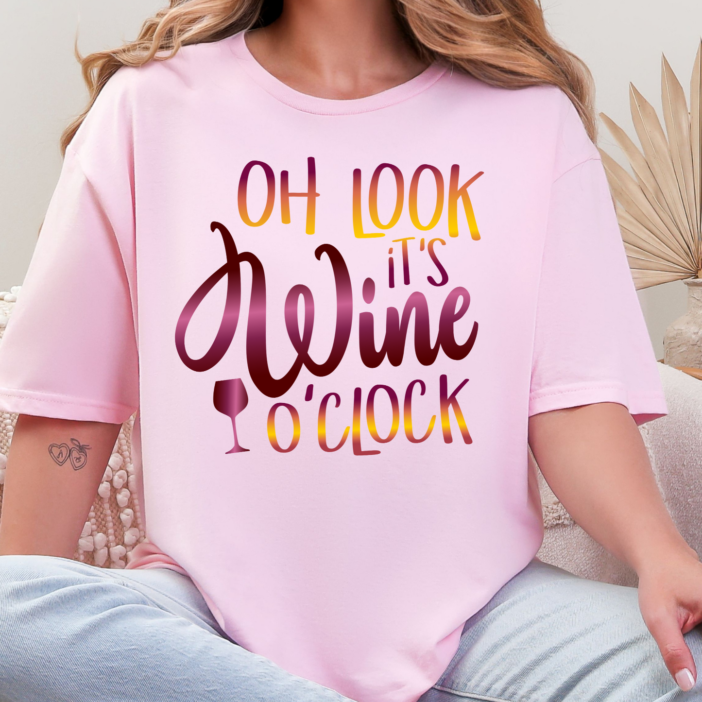 Wine O'Clock Graphic Tee