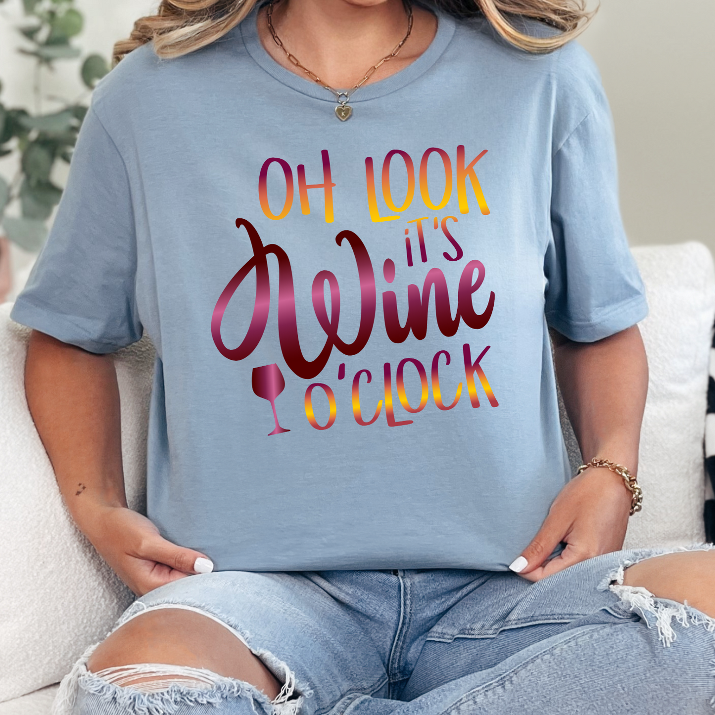 Wine O'Clock Graphic Tee