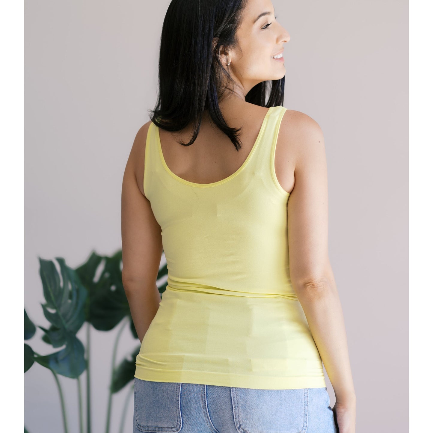 Yellow Timeless Basics Tank