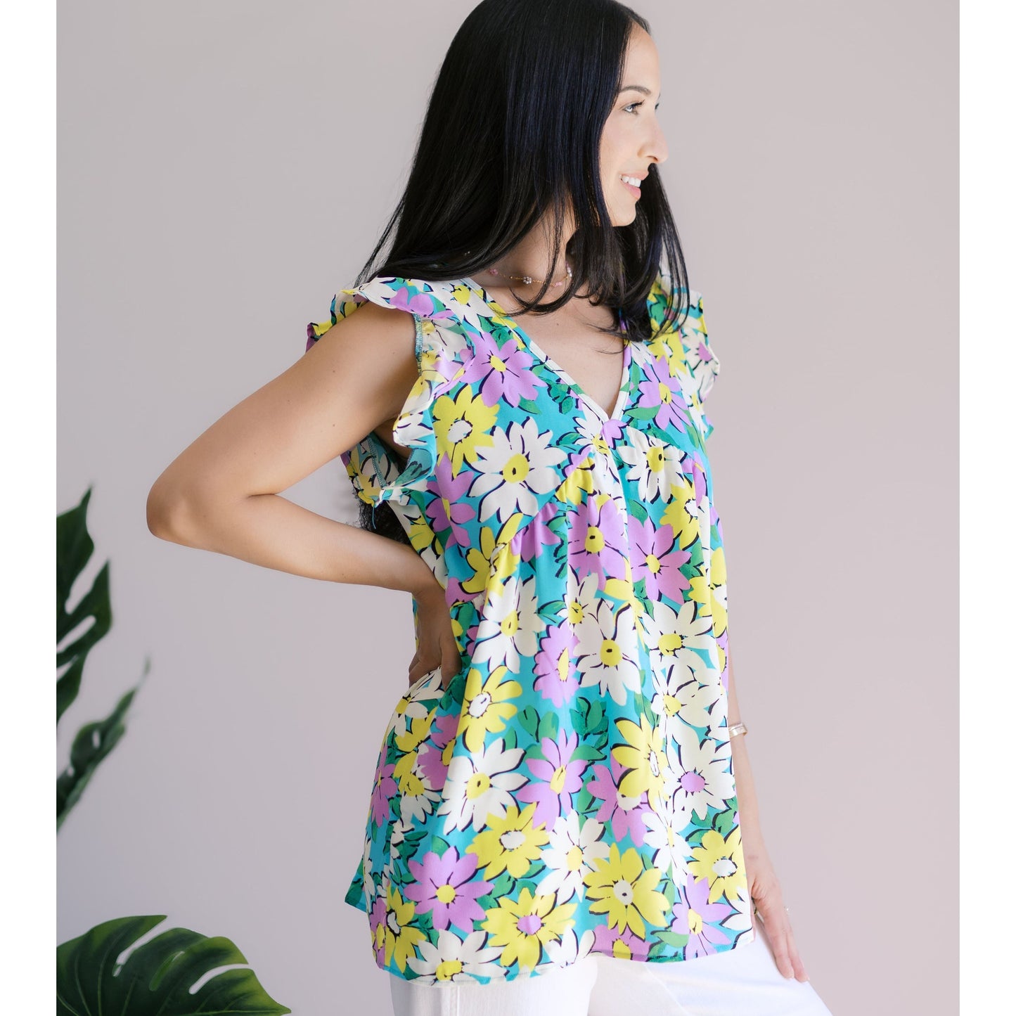 Petal Party Flutter Sleeve