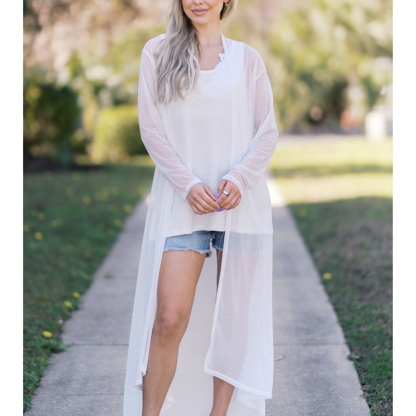 Ivory Breeze Cardigan