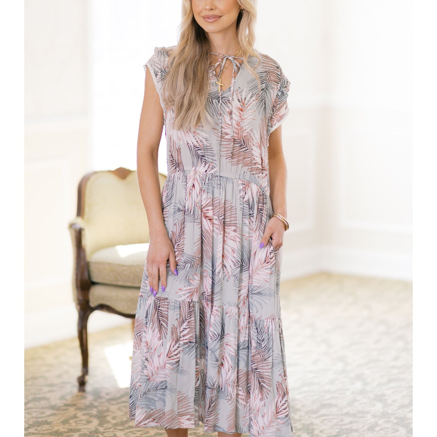 Palms & Paradise Dress