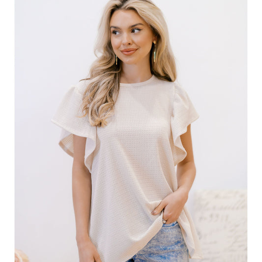 Elle Ruffle Top