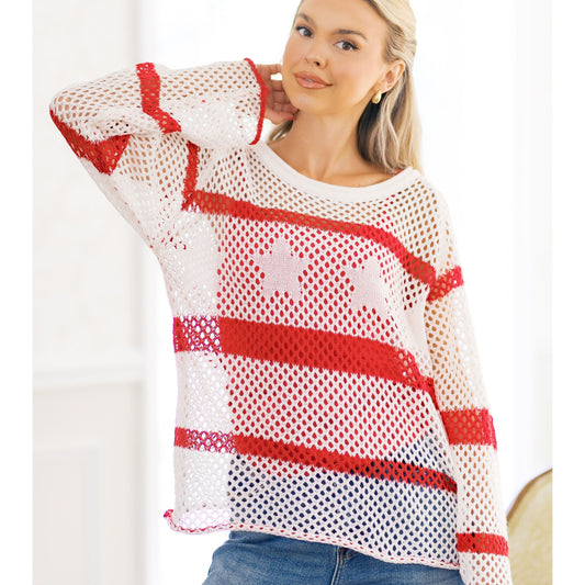 All-American Breeze Sweater