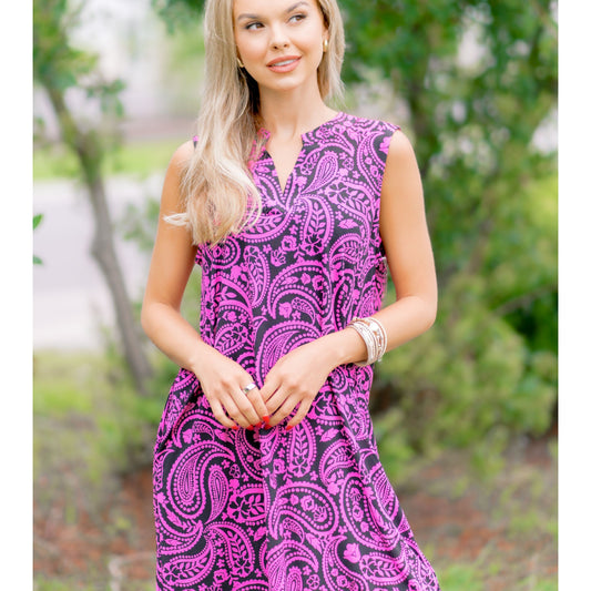 Paisley Nights Dress