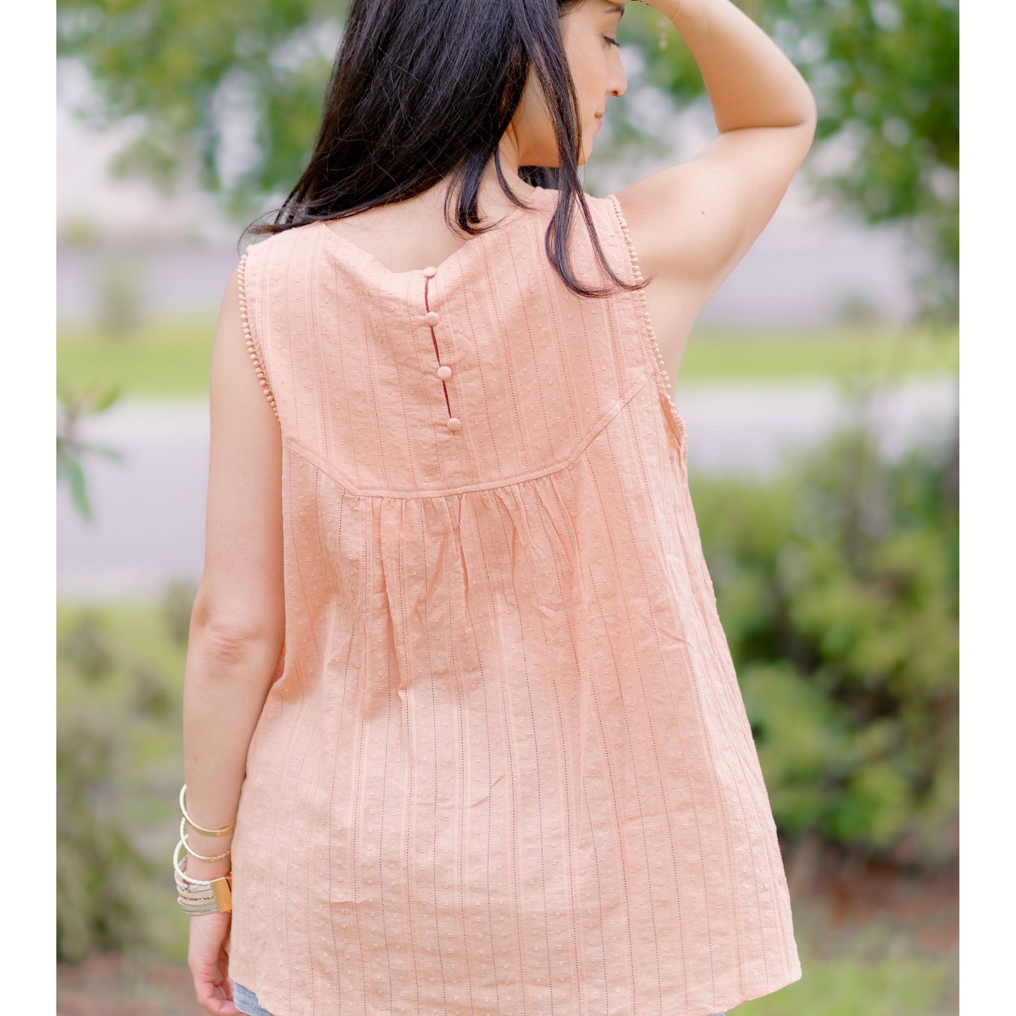 Melon Muse Embroidered Tank