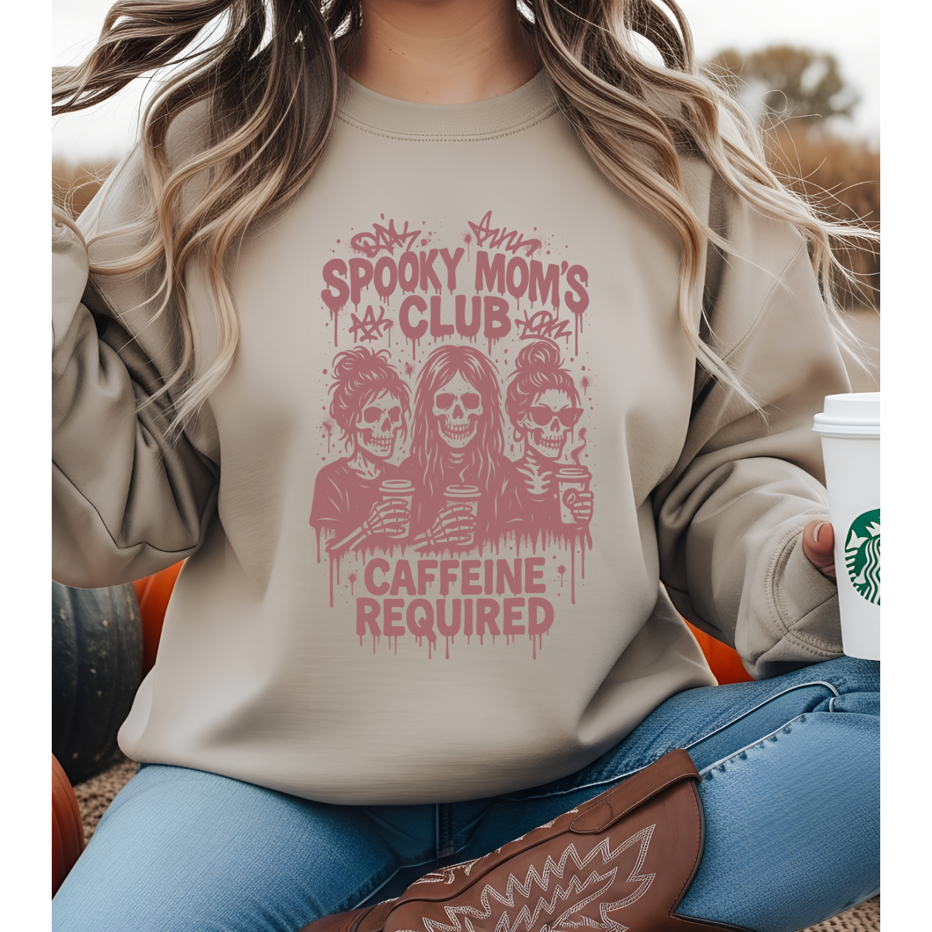 Spooky Moms Club Sweatshirt