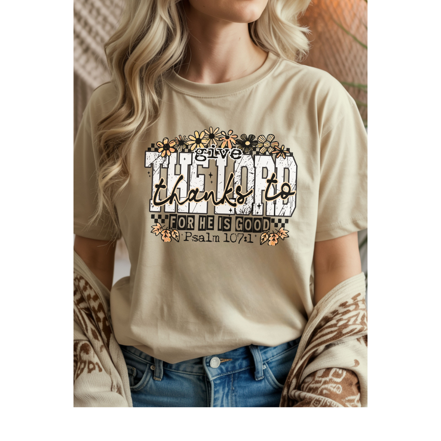 Give Thanks Graphic Tee