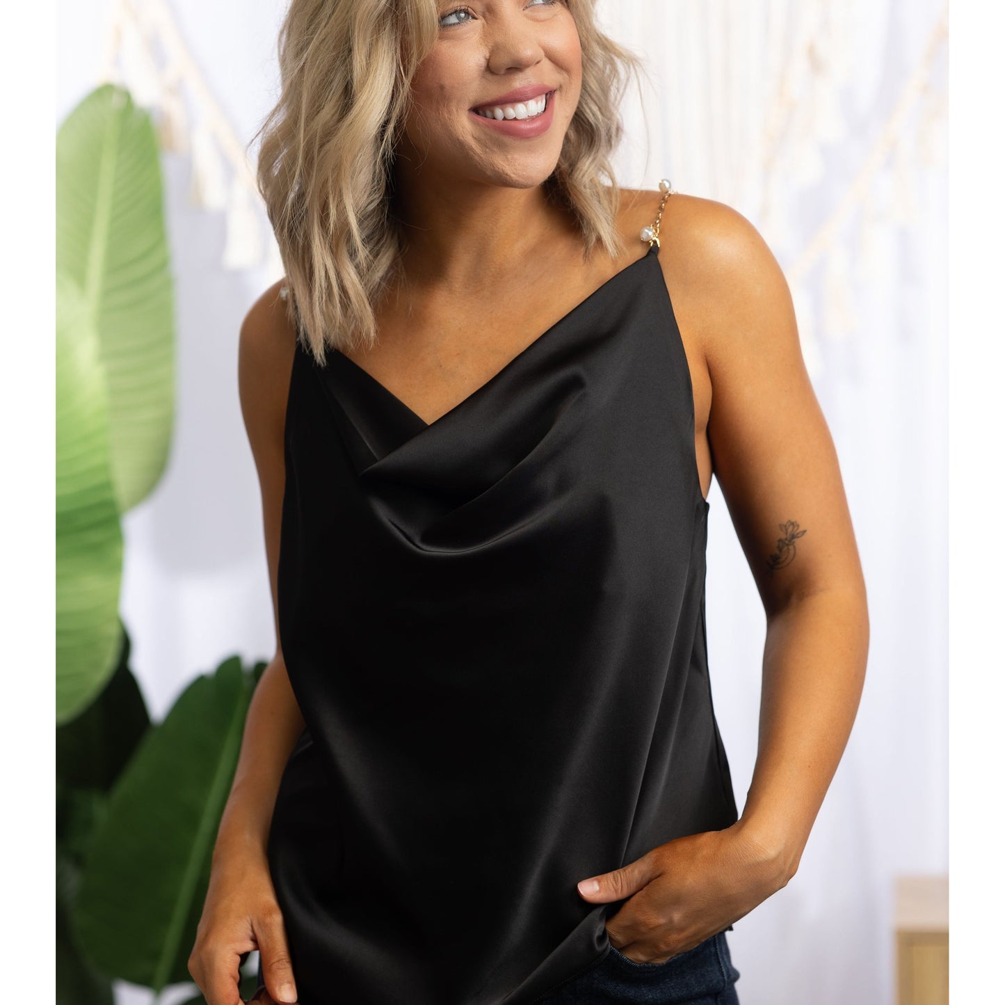 Satin & Pearls - Cami