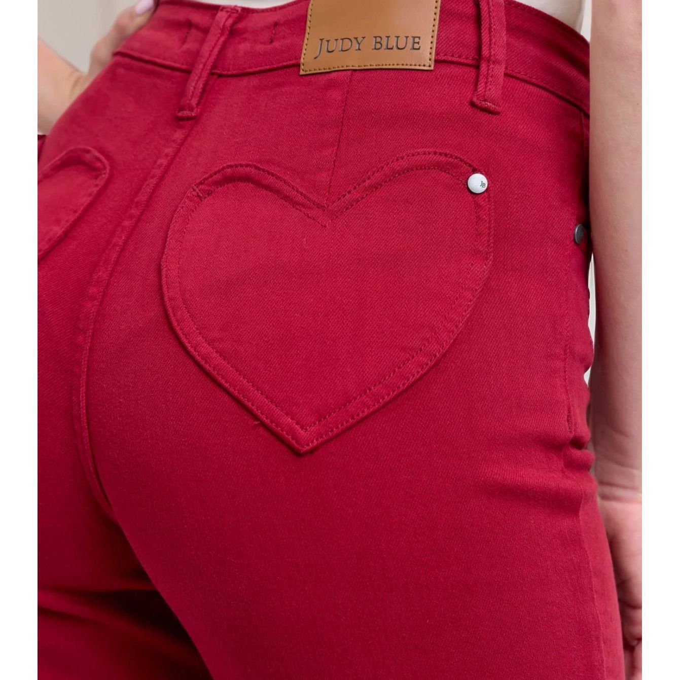 Scarlet Hearts Judy Blue Straight Leg - Trendy and flattering boutique denim, drop shipped fast from Boutique Simplified.