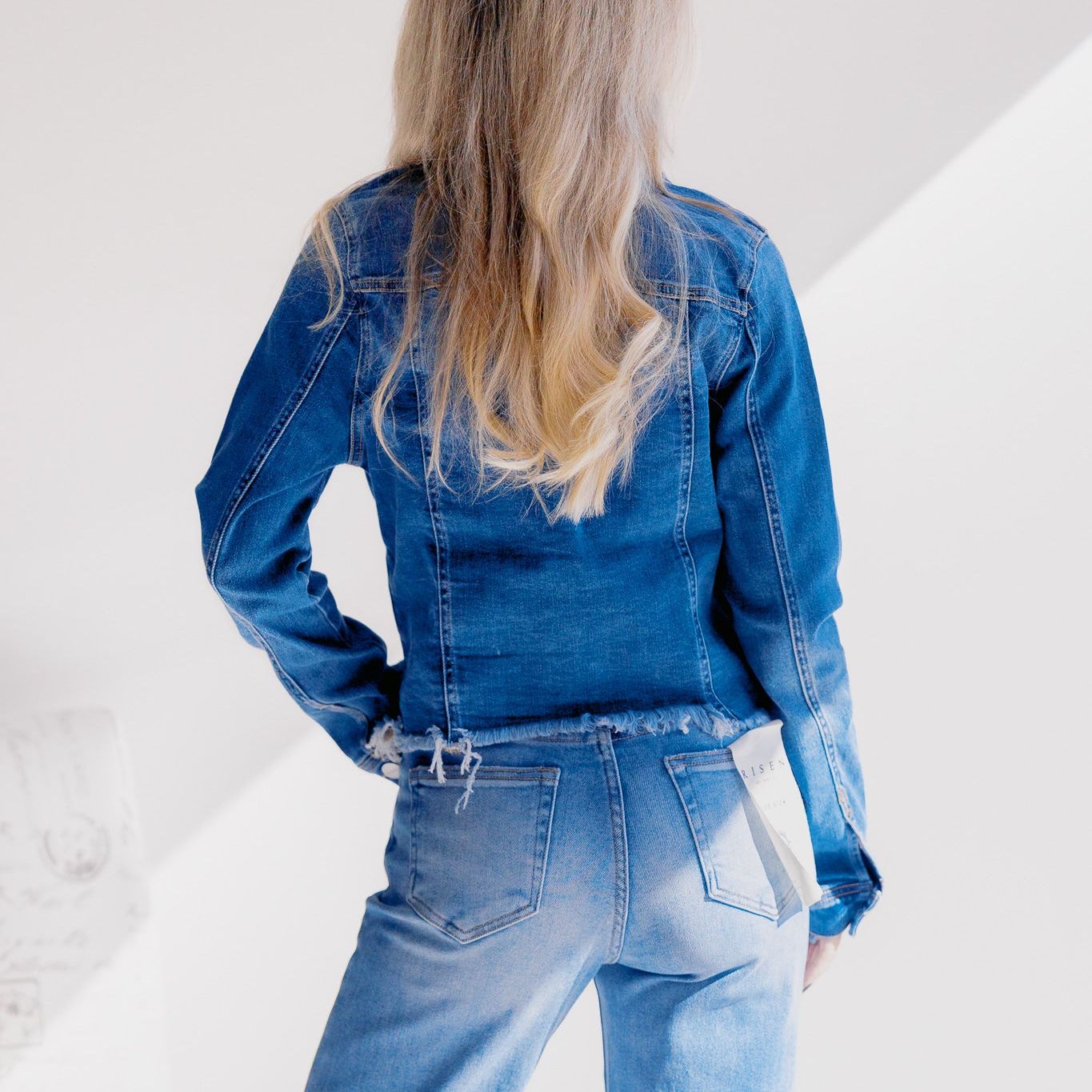 Sea Spray Frayed Jacket