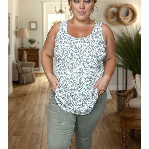 Serenely Beautiful Sleeveless Top