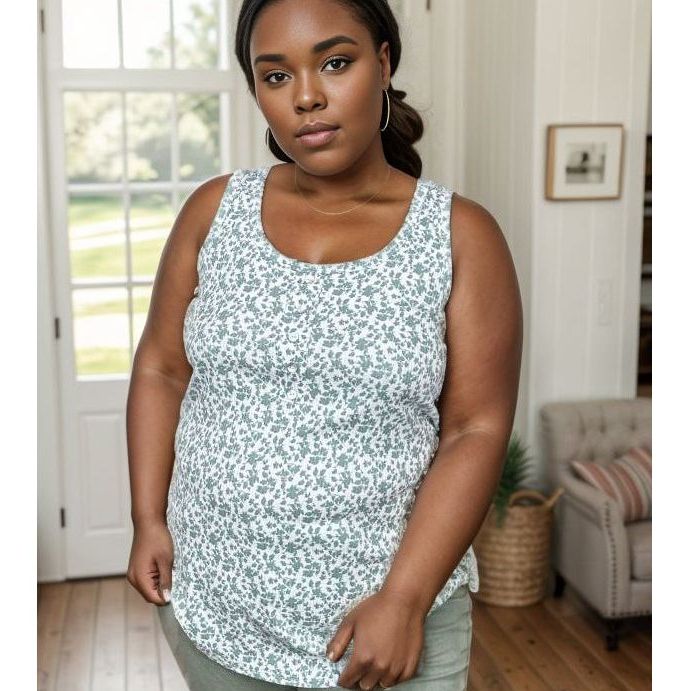 Serenely Beautiful Sleeveless Top