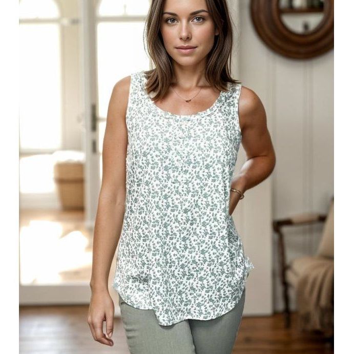 Serenely Beautiful Sleeveless Top